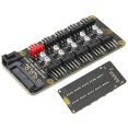 thumbnail image 1 of 10 Way Cooling Fan HUB Splitter, PH35 PWM HUB Motherboard Desktop PC Controller Rgb Fan Controller 3 Pin 4 Pin  Hubs Adapter Support 3 Pin 4 Pinph35 Argb Arctic, 1 of 8
