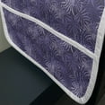 thumbnail image 3 of Botany Microwave Oven Cover, Bush of Purple Fern Leaves in the Forest Herbs of Island Exotic Pattern, Water Resistant Organizer with Pockets for Kitchen, 36" x 12", Blue Violet, by Ambesonne, 3 of 4