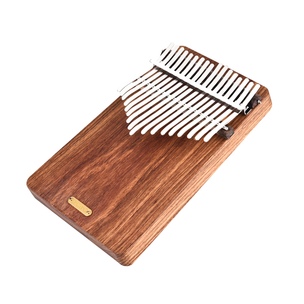 Thumb Piano,Sanza Wood 17 Key Wood Material Thumb Piano And Stickers Book Stickers Ideal And Portable Thumb Hammer Pickup Chain Decoration 17-key Portable Stickers Hammer Carry K17p -