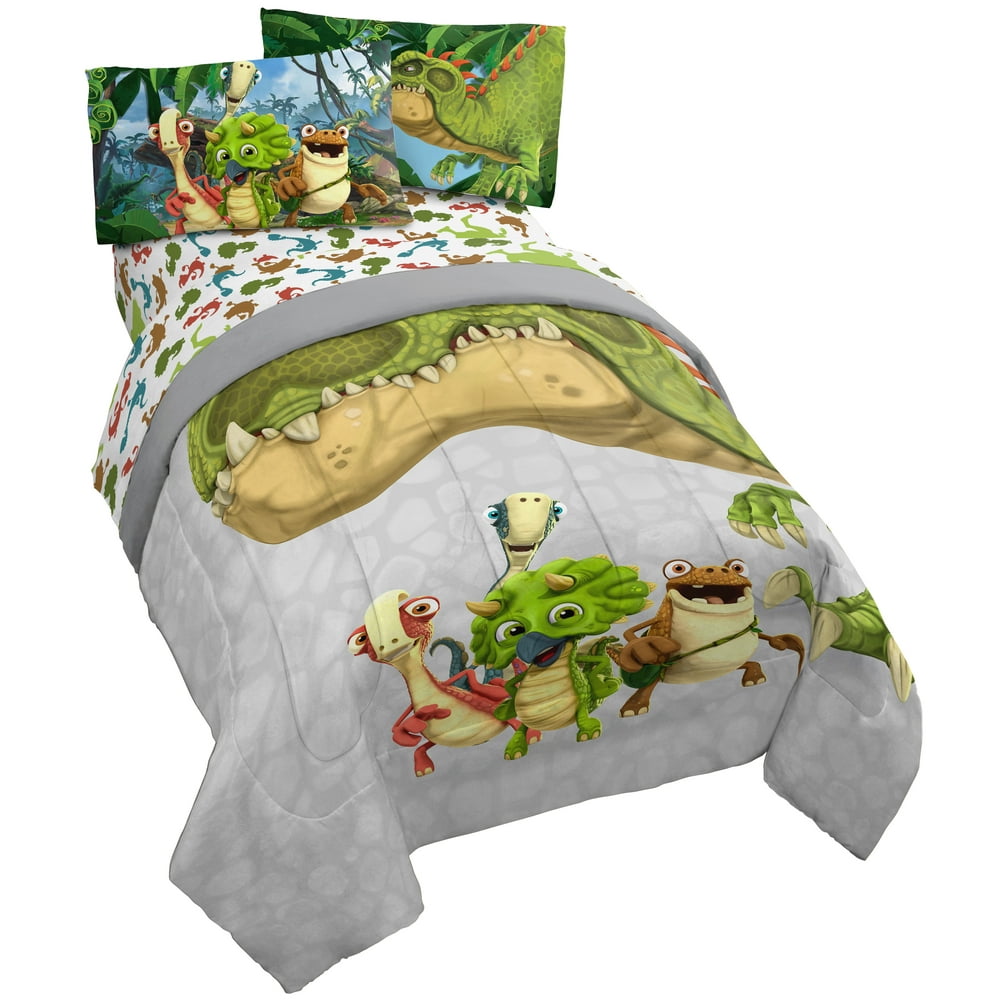 Gigantosaurus Dinosaur Kids Twin Bed in a Bag Bedding Set