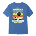 thumbnail image 1 of TSADFHJI Mens T-Shirts Fall Mens Summer Fashion Simple Color Matching T Shirt with Short Sleeves And Round Neck Hallowee Xl Blue, 1 of 4