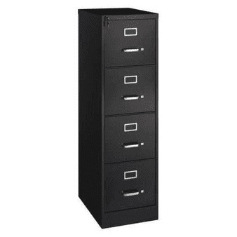 Hirsh 22-inch Deep 4-Drawer, Letter-Size Vertical File Cabinet, (Best Home File Server)
