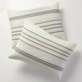 thumbnail image 5 of Better Homes & Gardens 3-Piece Blue Yarn Dye Stripe Comforter Set, King, 5 of 11