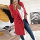 thumbnail image 2 of Moda Mujer Talla Grande Abrigo Cálido Cárdigan Invierno Sólido Manga Larga Prendas de Vestir Exteriores Tops Odeerbi ODB-6, 2 of 5