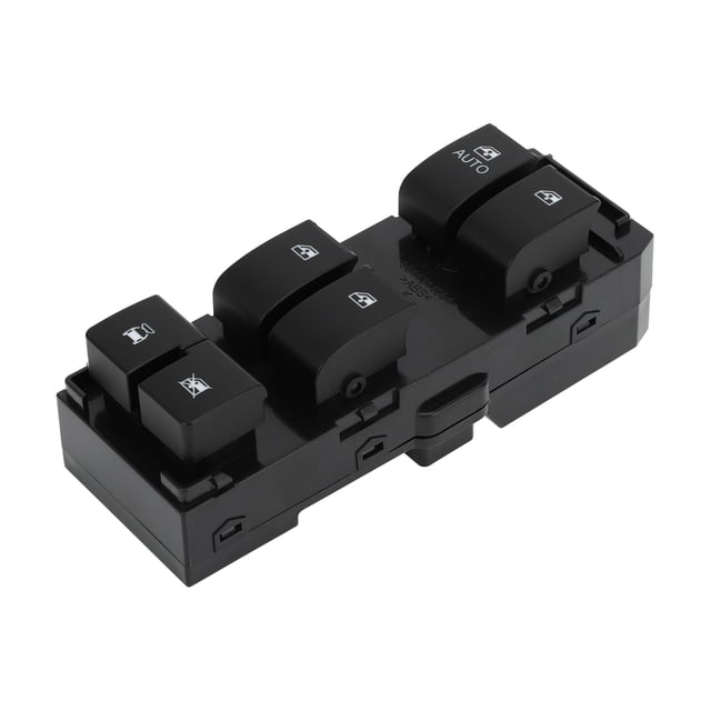 Interruptor de ventana eléctrica Unique Bargains No.20987342 interruptor de control de ventana del lado del conductor delantero izquierdo para Chevrolet Captiva 2008-2012 negro