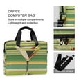 thumbnail image 4 of FORMRS 16" Laptop Bag Carrying Sleeve Case with Handle Travel Shoulder Briefcase, Colorful Martini, 4 of 8