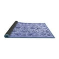thumbnail image 2 of Ahgly Company Indoor Round Persian Blue Traditional Area Rugs, 3' Round, 2 of 4