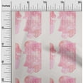 thumbnail image 1 of oneOone Cotton Poplin Peach2 Fabric Texture Watercolor Sewing Craft Projects Fabric Prints By Yard 56 Inch Wide, 1 of 4
