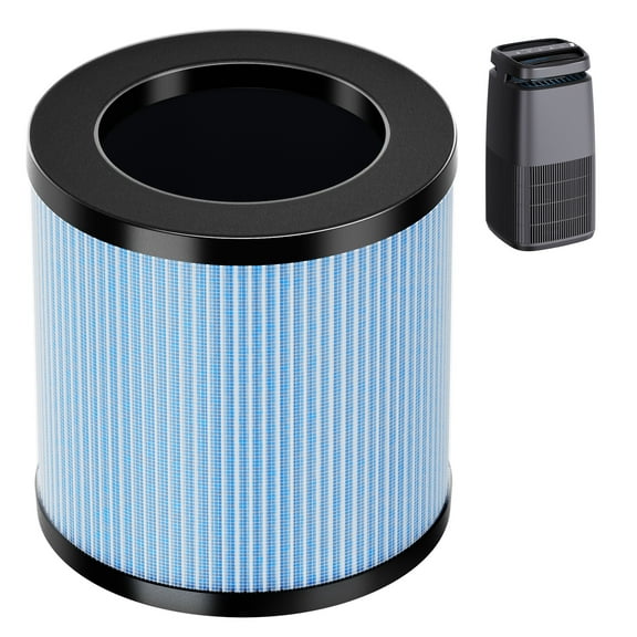 Breezome JH02 HEPA Air Purifier Replacement Filter, Activated Carbon, 99.97% Efficiency