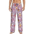 thumbnail image 2 of Kdxio Lovely Animals Print Men's Sleep Pajama Pant Lounge Pants with Pockets, 2 of 8
