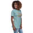 thumbnail image 5 of Birthday Girl Shirt Women's Relaxed T-Shirt, Women Tshirt Graphic,  Women T Shirts Short Sleeve  (Heather Blue Lagoon, S), 5 of 6