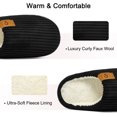 thumbnail image 5 of Ecetana Fuzzy Slippers for Women Comfy Lightweight Indoor House Shoes Soft Memory Foam Slippers, 5 of 8