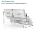 thumbnail image 2 of Acrylic Business Card Holder For Desk Multiple Business Card Holders, Business Card Stand Business Card Display Holder, Clear Plastic Business Card Ho, 2 of 5