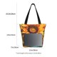 thumbnail image 3 of Disketp Deep Yellow Colorful Sunflower for Women’s Casual Shoulder Tote Bag Cross-body Handbags for Shopping, Travel and Daily Use, 3 of 6