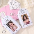 thumbnail image 2 of Cute Rabbit Cat Idol Photocard Holder 3 Inch Idol Photo Album 28 Pockets Photo Storage Book Display Photocard Protective Holder, 2 of 4