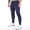 Black, variant on Mens Sweatpants with Pockets Casual Slim Fit Elastic Waist Tapered Joggers Athletic Workout Gym Pants
