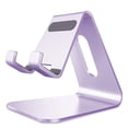 thumbnail image 1 of Soporte de escritorio de aluminio CreaDream para teléfono celular, color morado, 1 of 6