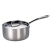 Tramontina 3-qt. 18/10 TriPly-Clad Stainless Steel Saucepan