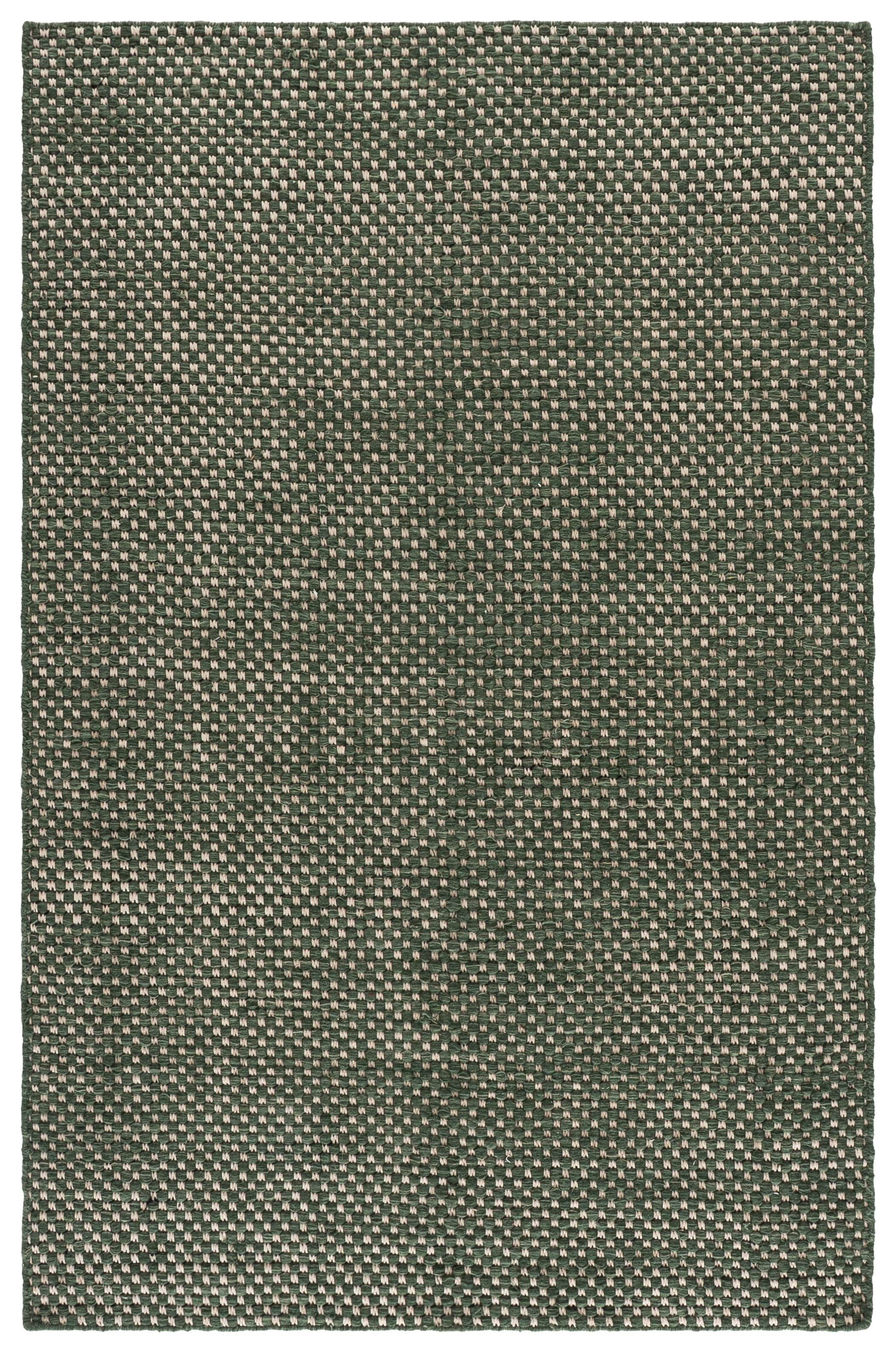 Safavieh Vermont Brigham Solid Color Area Rug, Green/Ivory, 4' x 6'