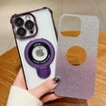 thumbnail image 3 of for iPhone 13 Pro MagSafe Case with Stand,Military Grade Protection Magnetic Shockproof Hard Case with Ring Holder Kickstand Camera Lens Protector for iPhone 13 Pro 6.1'' Purple, 3 of 13