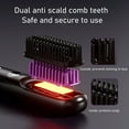 thumbnail image 3 of Cepillo Alisador De Pelo, Pantalla LED Inalámbrica, Peine Alisador Recargable Por USB, Antiescaldaduras, Para Viajes, 3 of 7
