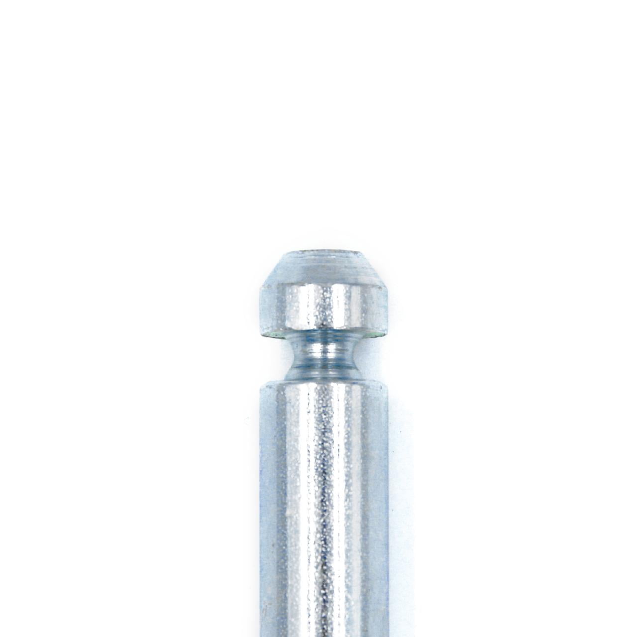 Hyper Tough 1/2 inch Hitch Pin & Clip, Grooved Head, Galvanized, Steel, Class I/II, Fits 1-1/4 inch Receiver