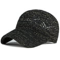 thumbnail image 4 of SikaFu Baseball Cap Spring Summer Caps for Men Women Breathable Hollow Adjustable Snapback Cap Male Female Knitted Baseball Hats, 4 of 6