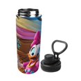 thumbnail image 2 of Botella de agua aislada Daisy Sports de acero inoxidable, portátil, para exteriores, para viajes, fitness, estudiantes, talla única., 2 of 7