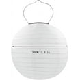 thumbnail image 4 of POPUQS White Solar Powered Outdoor Hanging Lanterns, Chinese Traditional 12 Inch, 4 of 7