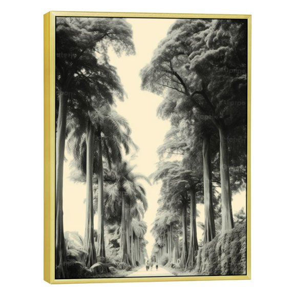 Shadudu Wall Decor with Golden Border 12x16in / 16x20in for Bedroom and Home Office 12x16in
