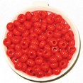 thumbnail image 1 of 6/0 Light Red Glass Seed Beads 40 Grams, 1 of 1