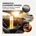thumbnail image 4 of Snmubt 100ml Car Leather Cleaner & Conditioner, 2-in-1 Foam Spray for Stain Removal & Anti-Aging, Restores Softness & Shine for Seats & Door Panels, 4 of 7