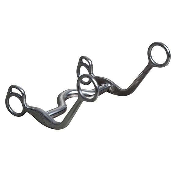 5" Hilason Western Stainless Steel Horse Mouth Grazing Bit