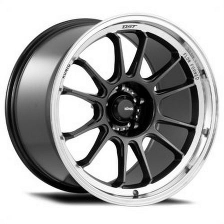 1 Konig 18x10 5X120  33 106B Hexaform Matte Black Wheel Rim