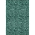thumbnail image 2 of Addison Rugs Mayfield Washable Transitional Floral Teal Rectangle Rug, 8' x 10', 2 of 6