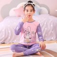 thumbnail image 1 of Conjuntos de pijamas de algodón de manga larga para niños, ropa de dormir de Navidad para adolescentes, conjuntos de ropa para niños, primavera y otoño, 2022, 1 of 4