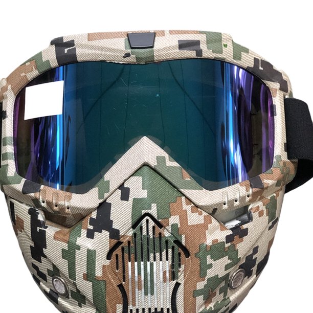 De Motocross Para Montar Al Aire Libre, Gafas Cálidas, Cubierta Facial A Prueba De Viento Para Motocicletas Y Montañismo Serendint HA040157-04
