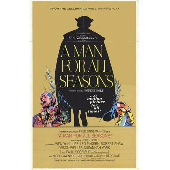 A Man for All Seasons Movie Poster (11 x 17)