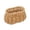 Small Rectangular 12x6.5x6cm, variant on Small Plastic Wicker Basket 4.7 Inch Woven Storage Organizer for Makeup Brushes and Pens