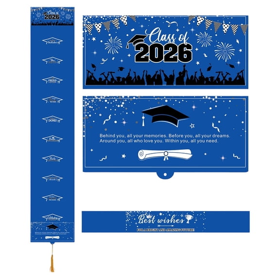 Graduation Money Holder, Class of 2026 Congrats Grad, Cash Gift Card for Graduate, Grad Party Supplies, Multiple Slots Cash Card, Surprise Money Holder & Graduation Gift, Party