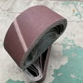 thumbnail image 2 of 24 "x 4" 30 piezas bandas de lijado, grano único 40 #-1000 bandas abrasivas de óxido de aluminio for accesorios de amoladora de trabajo de Metal, 2 of 5