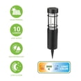 thumbnail image 2 of Mainstays 10 Lumens Solar Bollard Pathway Light, 2-Pack, 2 of 6
