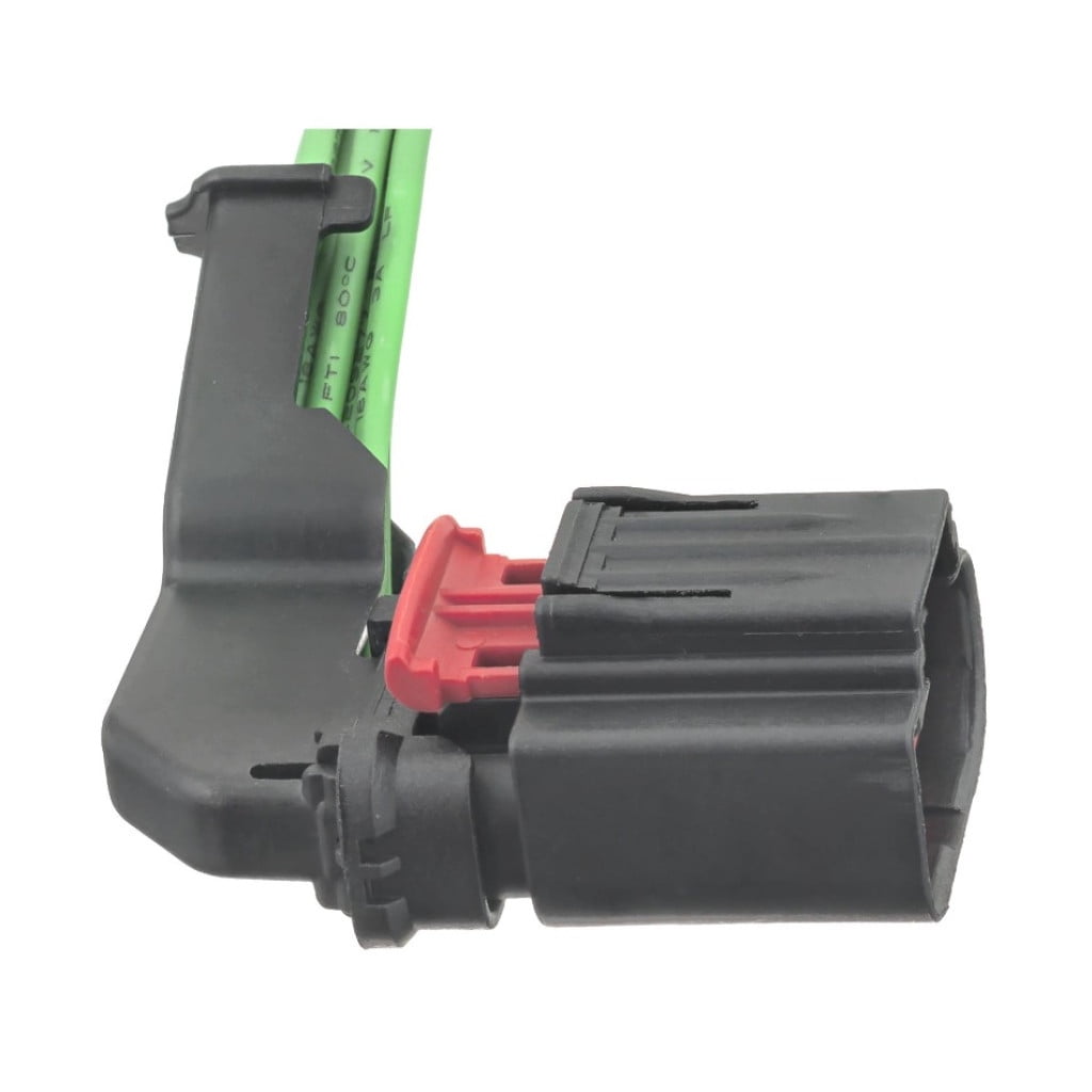 KarParts360 For Lincoln LS 2003 2004 2005 2006 Electrical Connector | Plastic | Metal Contact Terminal | Blade Terminal | Oval Connector | Replacement For 3U2Z14S411FJAC, 3U2Z14S411FJAA