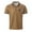 Brown, variant on Caqnni Polo Shirts for Men,Fitted Golf Shirts for Men and Mens Polo Shirts Short Sleeve (Khaki,3XL)