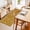 Yellow, variant on Hallway Runner Rug 2'x6', Japanese Style Kitchen Runner Rugs Non-Slip Carpet Mats, Vintage Art Cranes Ocean Wave Yellow Bedside Rugs Runners Washable Floor Carpet for Bathroom Laundry Room