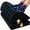 Memory Foam Black, variant on Ergonomic Foot Rest for Desk Workers – Adjustable Height Memory Foam with Washable Cover & Non-Slip Bottom– Perfect Gift for Home Office