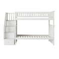 thumbnail image 3 of Columbia Staircase Bunk Bed Twin over Twin in Multiple Colors and Configurations, 3 of 5