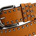 thumbnail image 4 of Universal Punk Lady Rivet Skinny Cintura Correa PU Cuero Sólido Clásico Cintura 35 × 105 cm Yuyangstore Cinturones de señora punk, 4 of 8