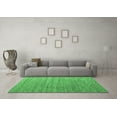 thumbnail image 3 of Ahgly Company Indoor Rectangle Abstract Emerald Green Modern Area Rugs, 5' x 7', 3 of 4
