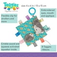 thumbnail image 3 of Taggies Crinkle Me Baby Toy, Heather Hedgehog, 3 of 5